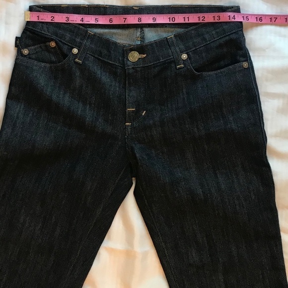 *NWOT Rock & Republic  boot cut dark washed  jeans . Size 28 - Picture 9 of 14